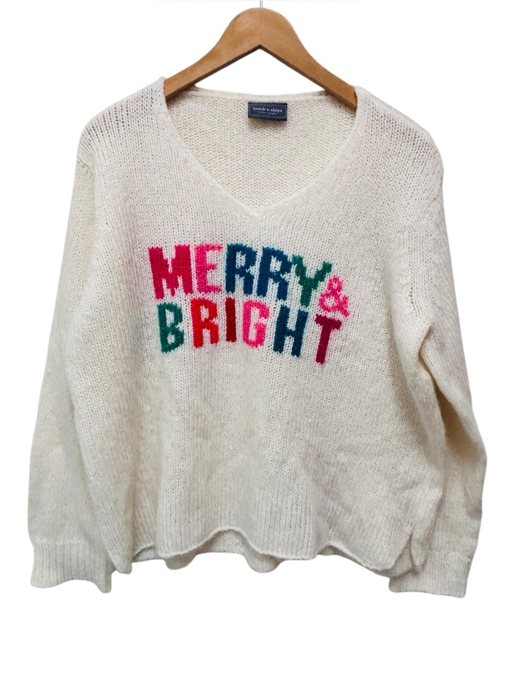 Wooden Ships Merry & Bright Sweater